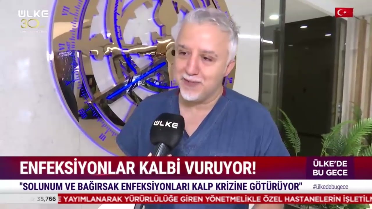 Solunum ve Bağırsak Enfeksiyonları Kalbi Vuruyor