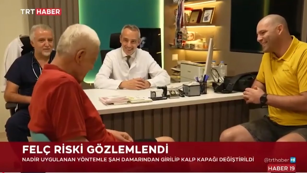 Şah Damarından Girilerek Kalp Kapağı Değiştirildi