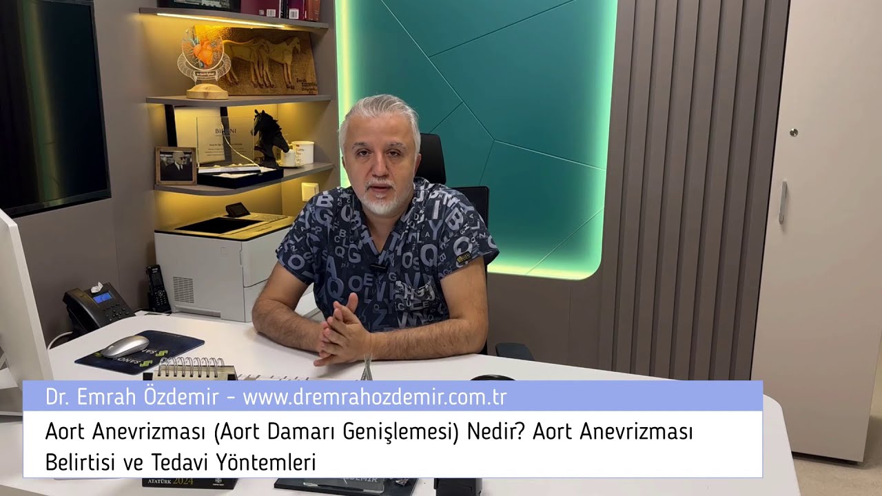 Aort Anevrizması (Aort Damarı Genişlemesi) Nedir? Aort Anevrizması Belirtisi ve Tedavi Yöntemleri