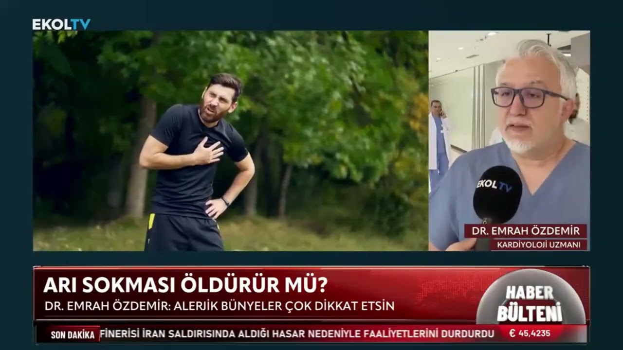 Arı Sokması Kalp Krizine Neden Olabiliyor? (Ekol TV Röportajım)