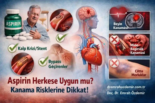 Aspirin Gerçekten Ömrü Uzatır mı? Doğrular ve Bilinen Yanlışlar
