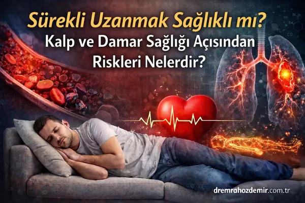 Sürekli Uzanmak Sağlıklı mı? Kalp ve Damar Sağlığı Açısından Riskler