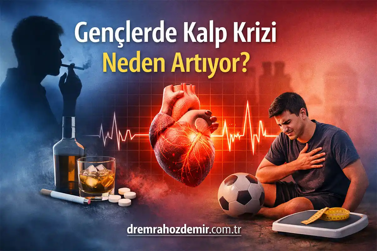 gençlerde kalp krizi neden artıyor?