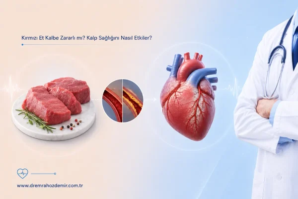 Kırmızı Et Kalbe Zararlı mı? Kalp Sağlığını Nasıl Etkiler?