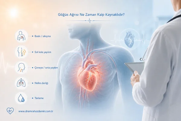 Göğüs Ağrısı Ne Zaman Kalp Kaynaklıdır?